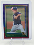 2025 Donruss Jack Leiter #94 Red and Blue Texas Rangers Near Mint or Better