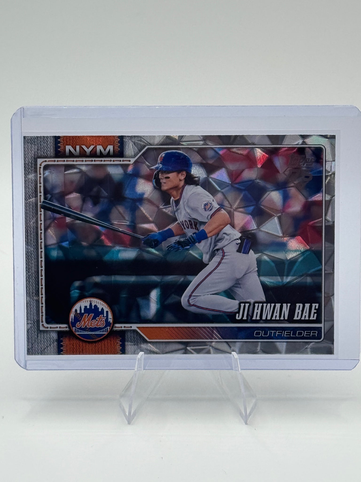 2026 Topps Ji Hwan Bae #563 Diamante Foil New York Mets Near Mint or Better