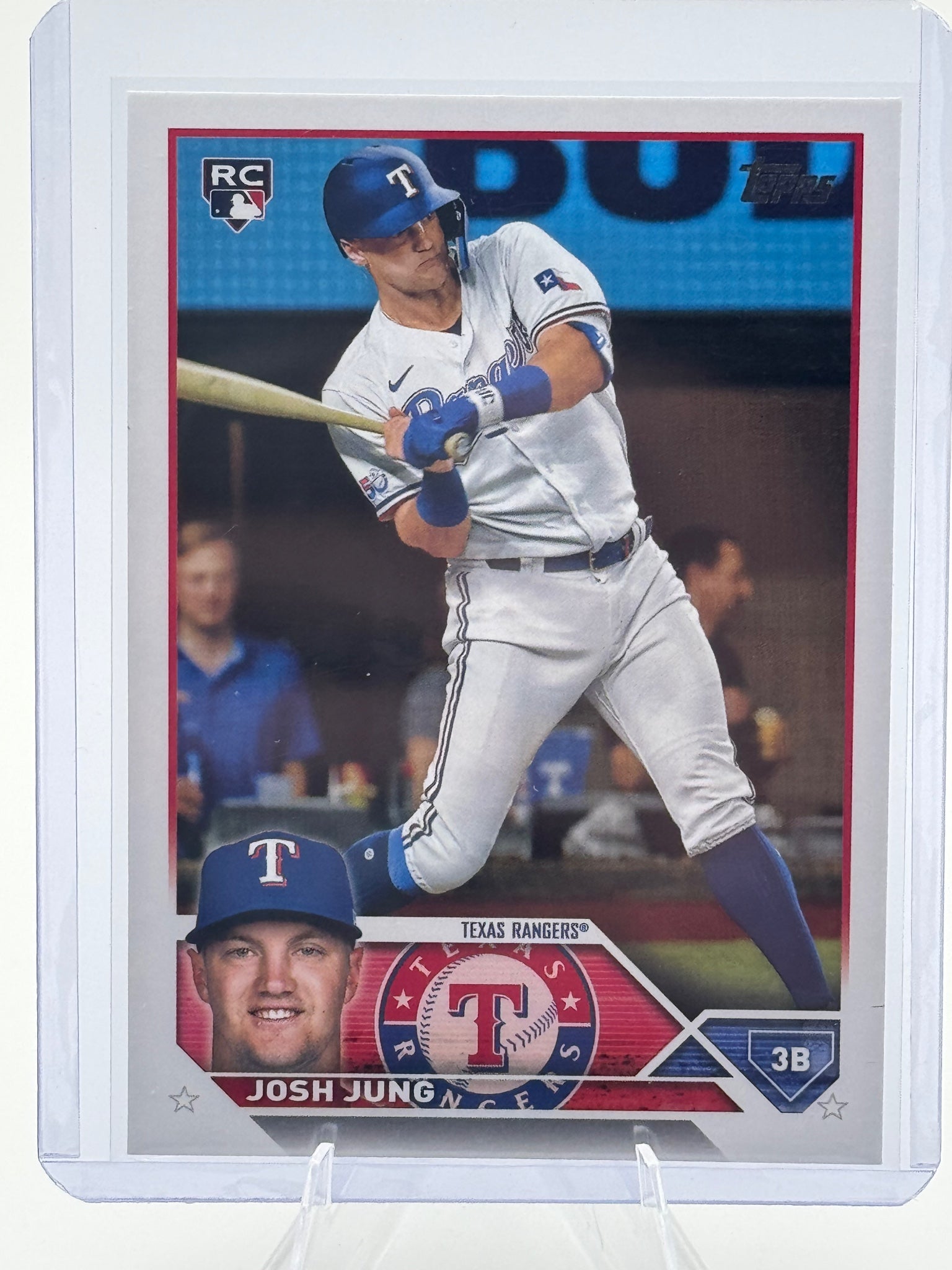 2023 Topps Josh Jung #529 Texas Rangers Near Mint or Better