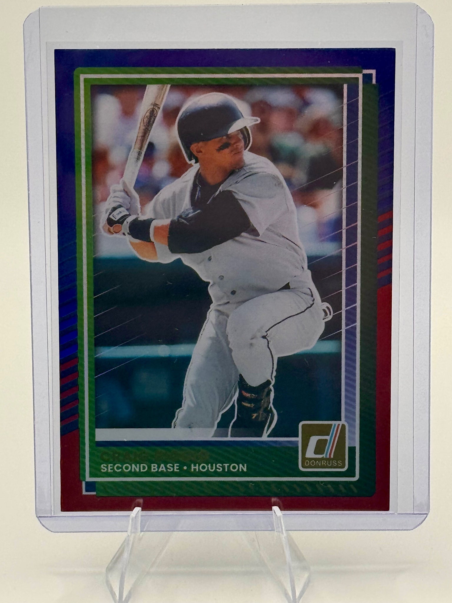 2025 Donruss Craig Biggio #85 Red and Blue Houston Astros Near Mint or Better