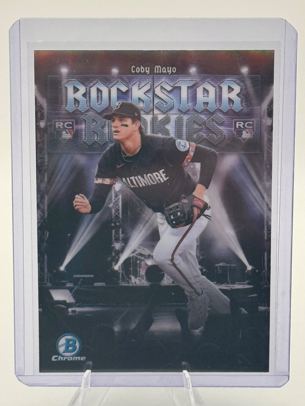 2025 Bowman Coby Mayo #RR-7 Rockstar Rookies Baltimore Orioles Near Mint