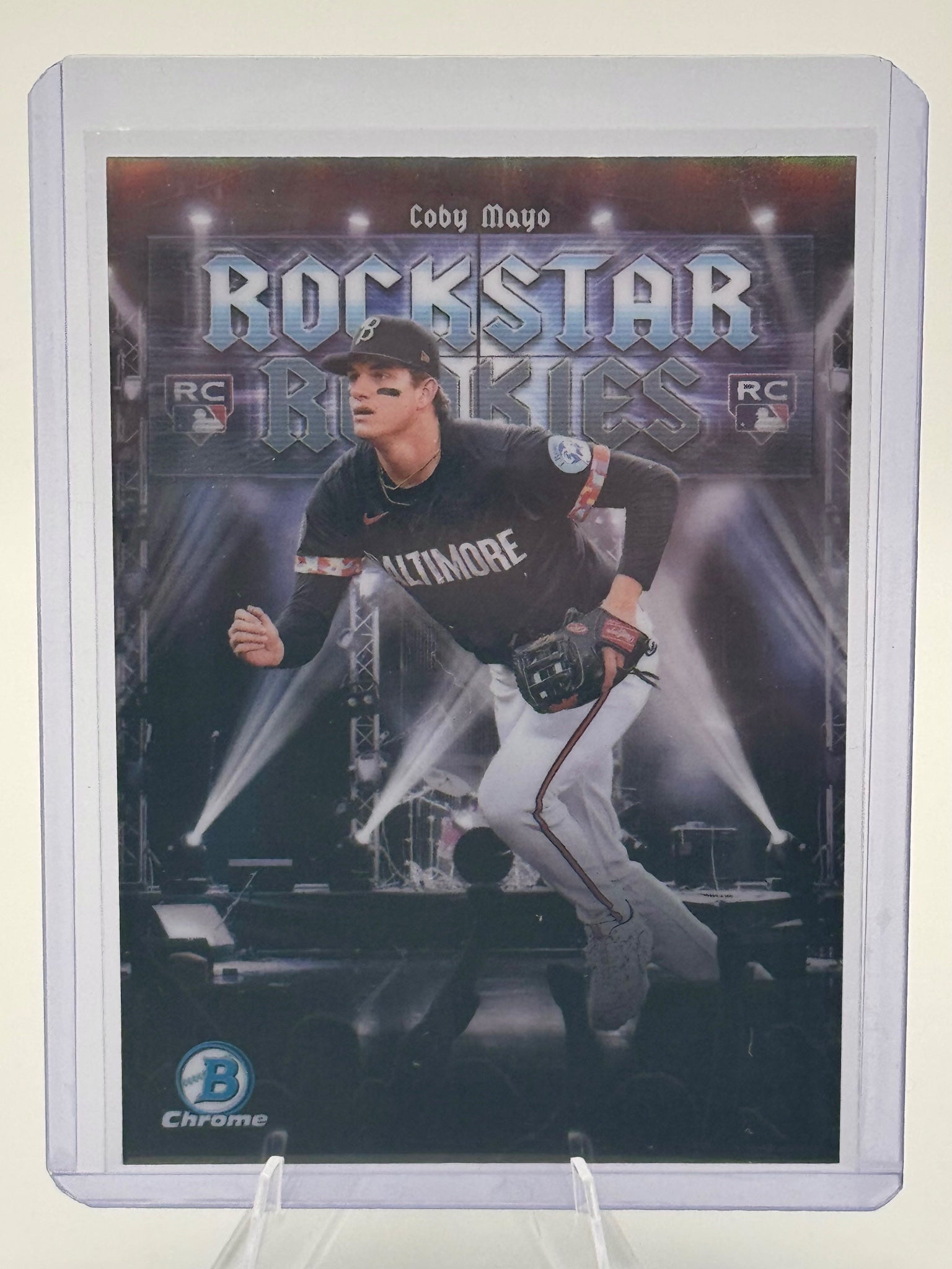 2025 Bowman Coby Mayo #RR-7 Rockstar Rookies Baltimore Orioles Near Mint
