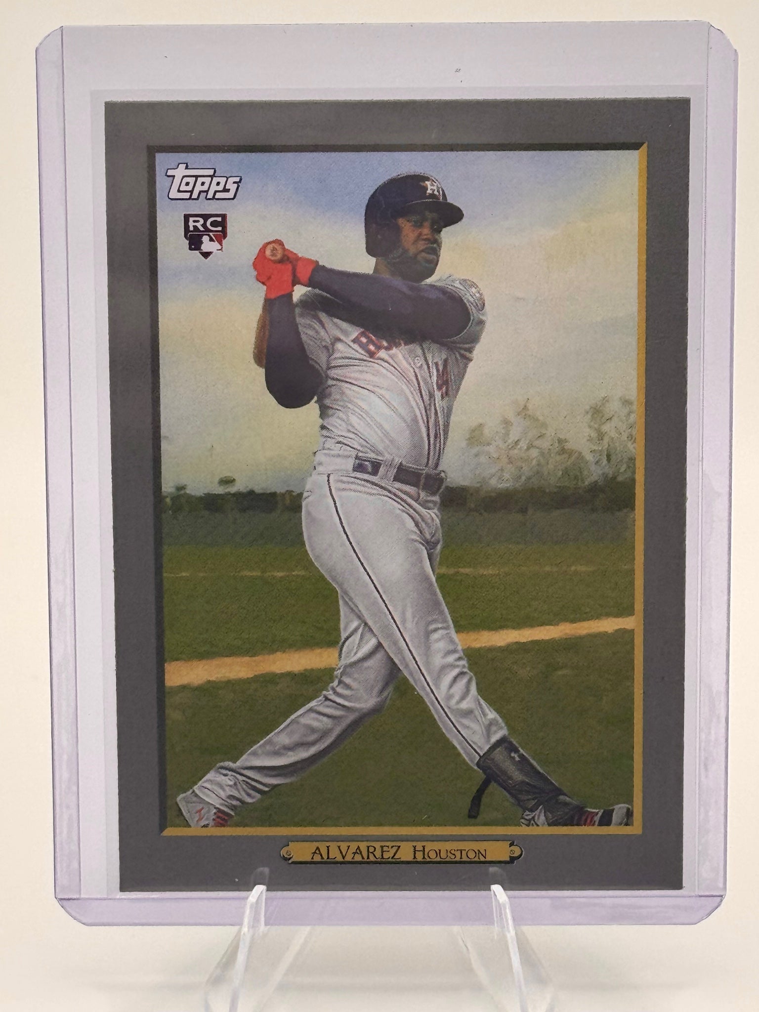 2020 Topps Update Yordan Alvarez #TR-6 Turkey Red 2020 Houston Astros Near Mint