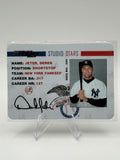 2004 Donruss Studio Derek Jeter #SS-14 Stars New York Yankees Near Mint