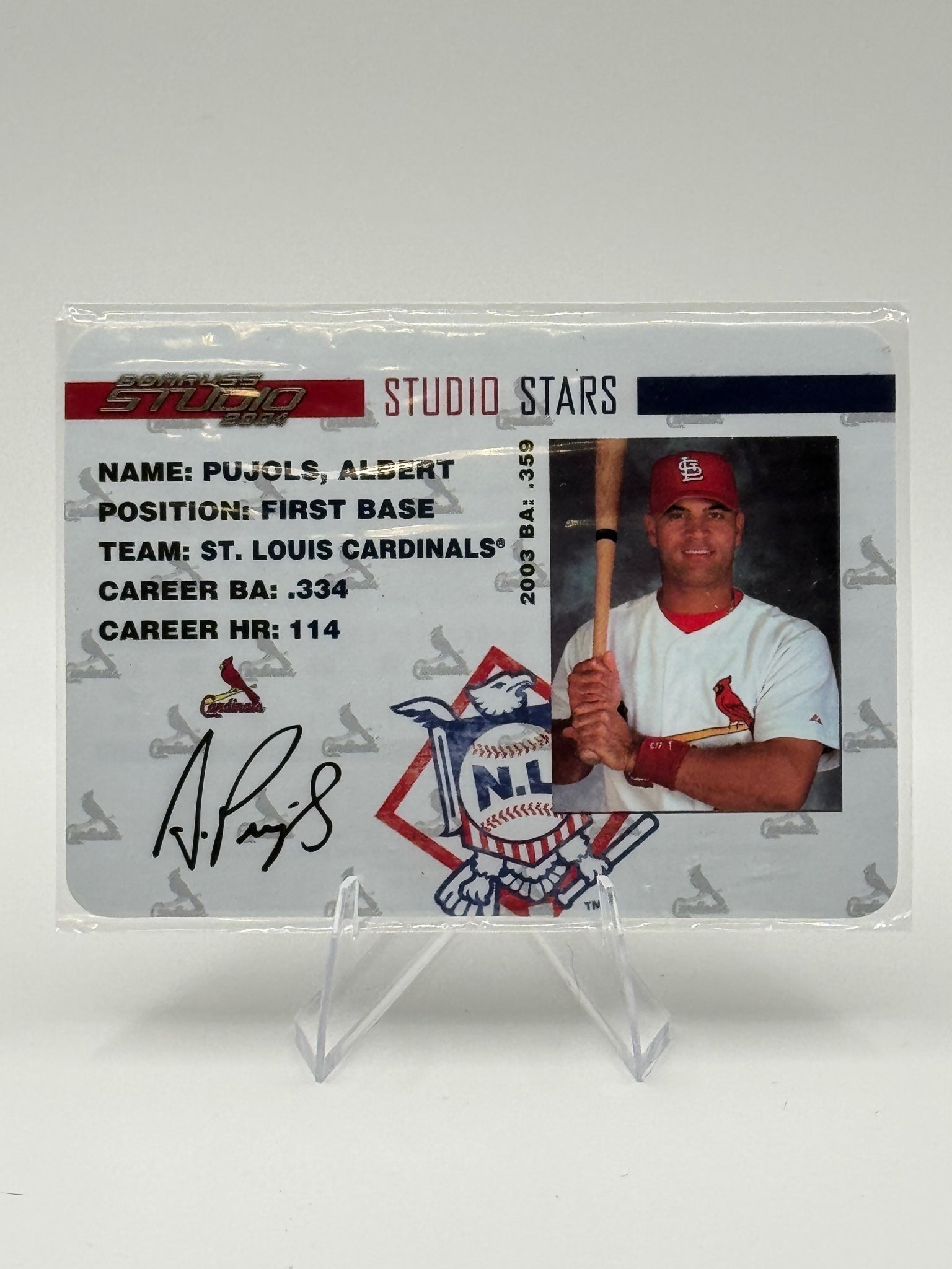 2004 Donruss Studio Jim Edmonds #SS-26 Stars St. Louis Cardinals Near Mint