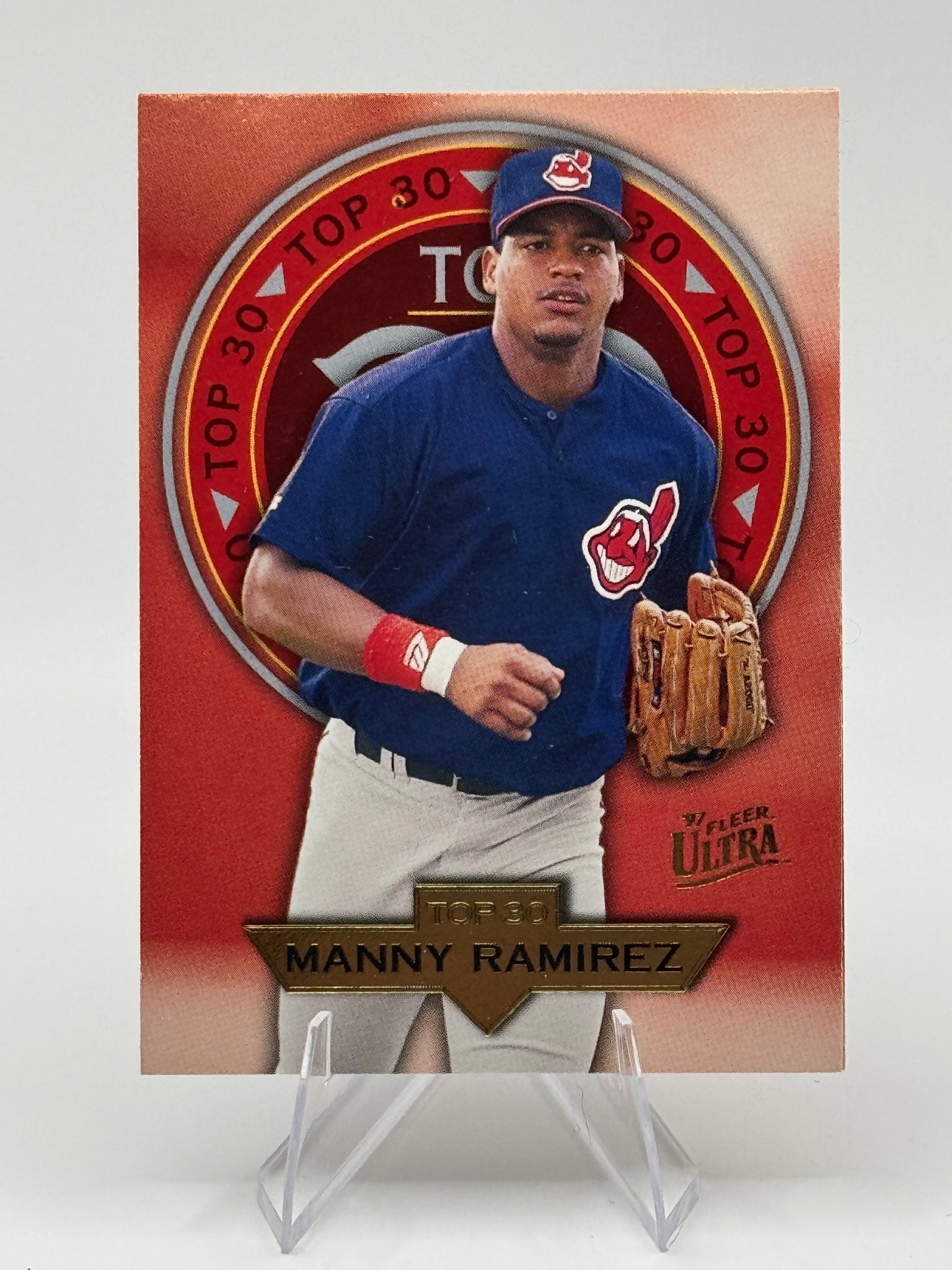 1997 Ultra Manny Ramirez #18 Top 30 Cleveland Indians Near Mint or Better