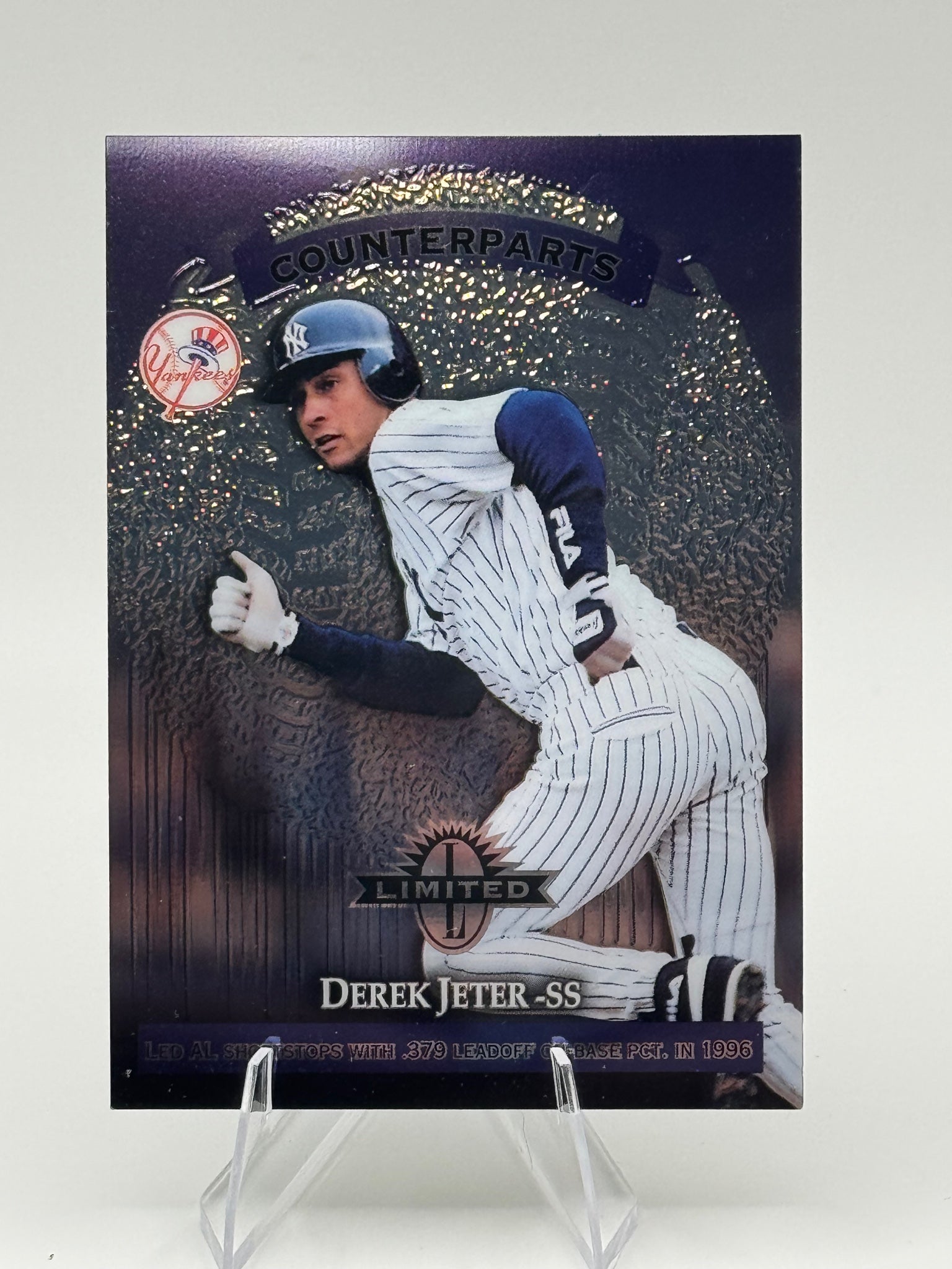 1997 Donruss Limited Derek Jeter / Lou Collier #22 Near Mint or Better