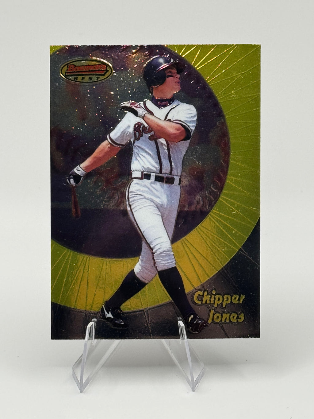 1998 Bowman's Best Chipper Jones #5 Atlanta Braves Near Mint or Better