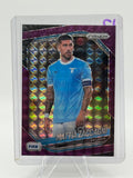 2025-26 Panini Prizm FIFA Mattia Zaccagni #120 Purple Mosaic Prizms Lazio NM