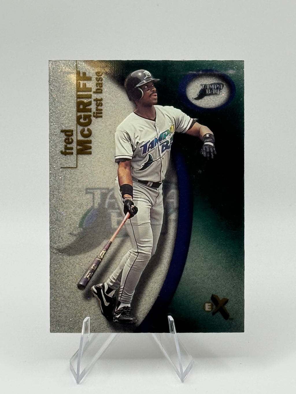 2001 Fleer E-X Fred McGriff #27 Tampa Bay Devil Rays Near Mint or Better