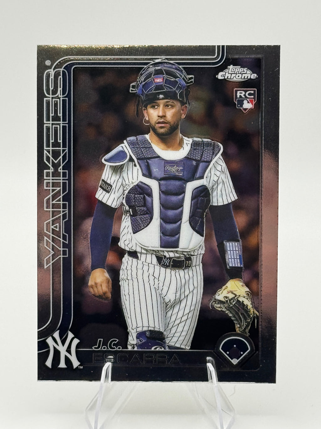2025 Topps Chrome Update J.C. Escarra #USC197 New York Yankees Near Mint